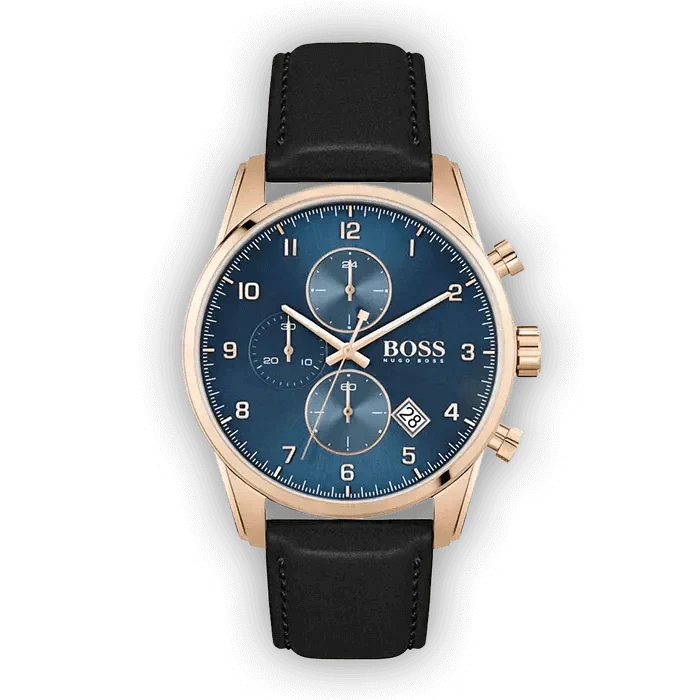 Montre Homme Chronograph Cuir HB-LX1513783