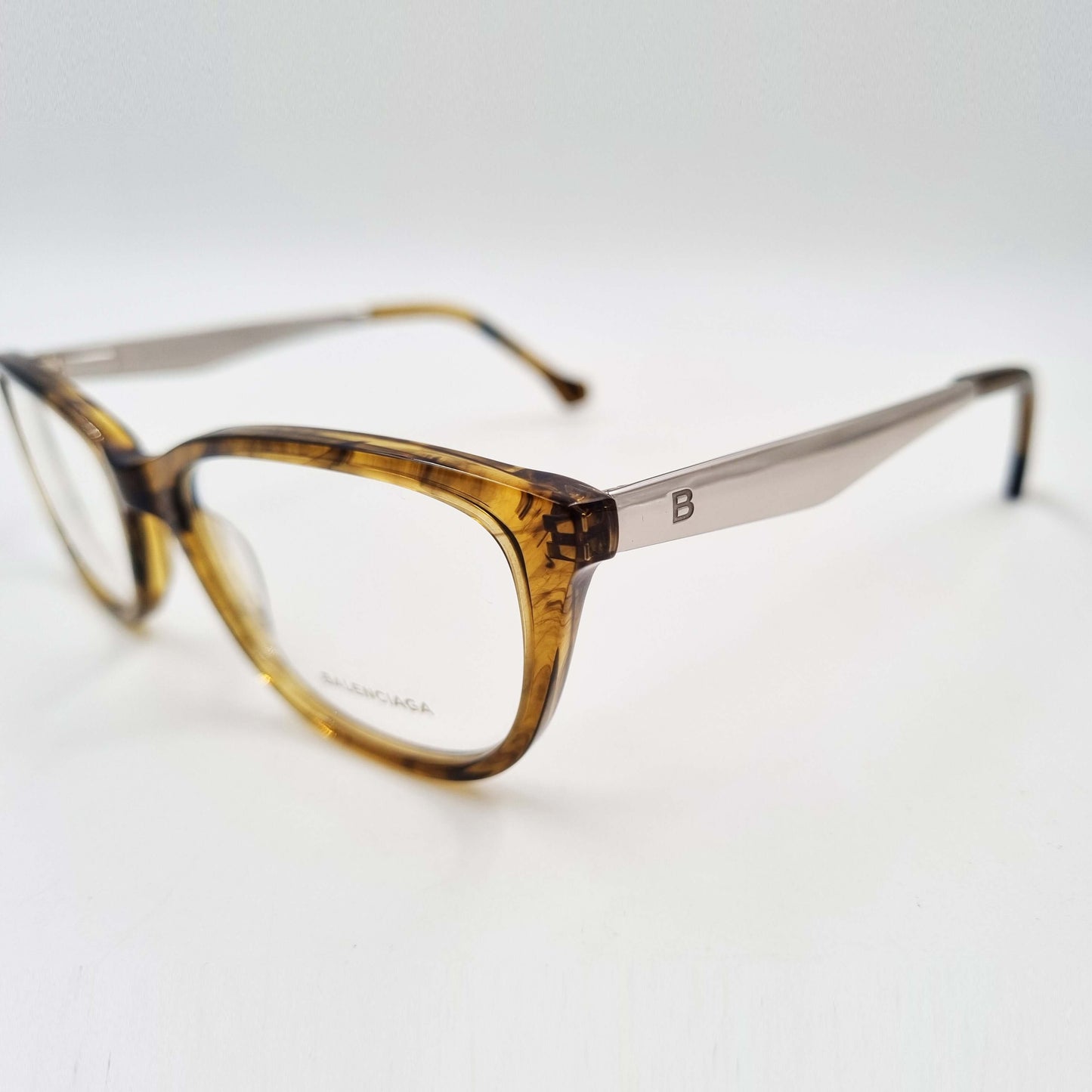 Lunettes de vue:Balenciaga-BA5041 Havane Silver