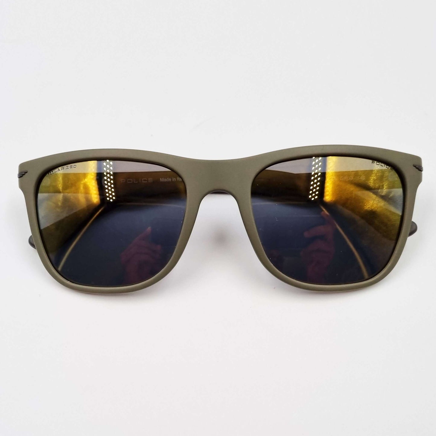 Lunettes de soleil: POLICE SPL357 Miroir/vert