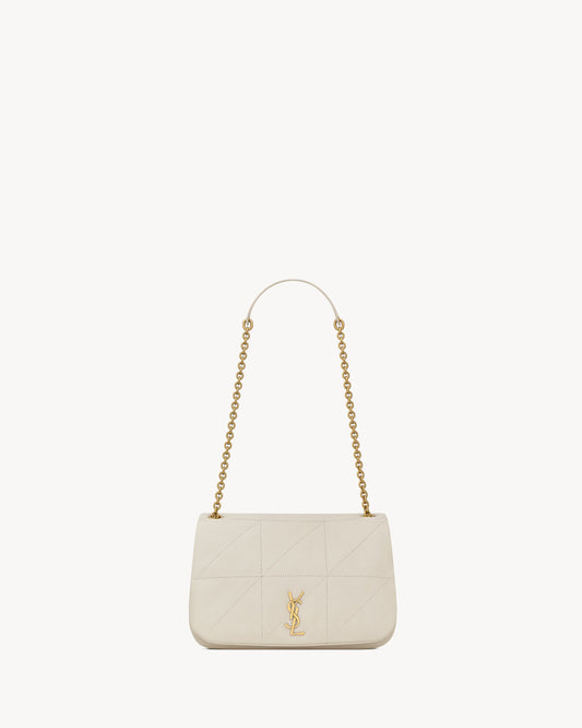 Sac Ysl JAMIE 4.3 SMALL EN D’AGNEAU Blanc