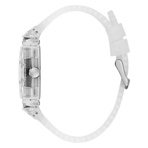 Montre Homme Guess Phoenix - GW0499G8 Bracelet Plastique transparent