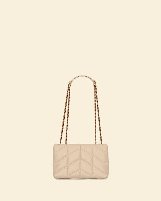 SAC YSL PUFFER TOY D'AGNEAU
BEIGE