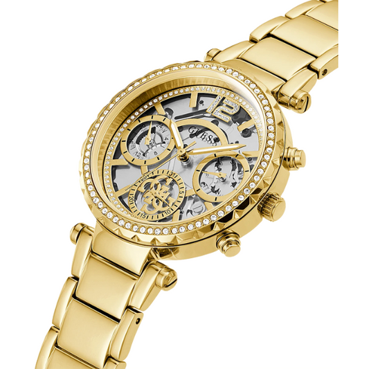 MONTRES GUESS GW0403L2 SOLSTICE EN ACIER INOXYDABLE DORÉ POUR FEMME