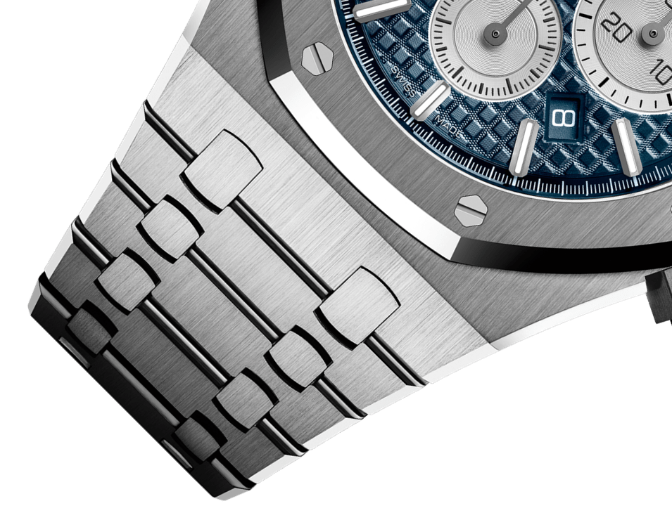 ROYAL OAK CHRONOGRAPHE-GRIS/BLEU