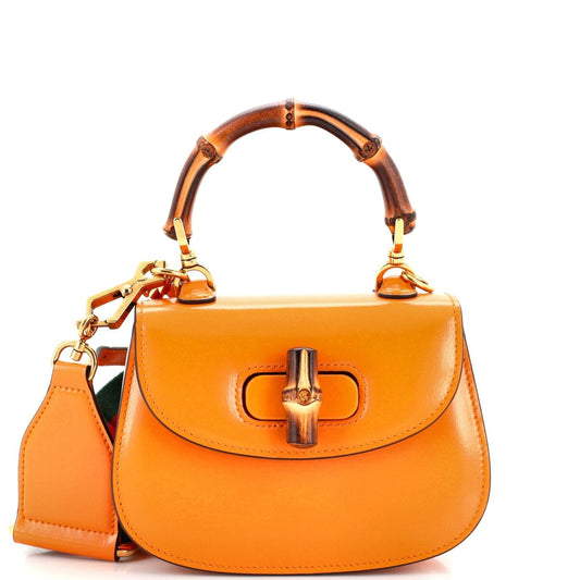 SAC À MAIN GUCCI BAMBOO 1947 TAILLE MOYENNE