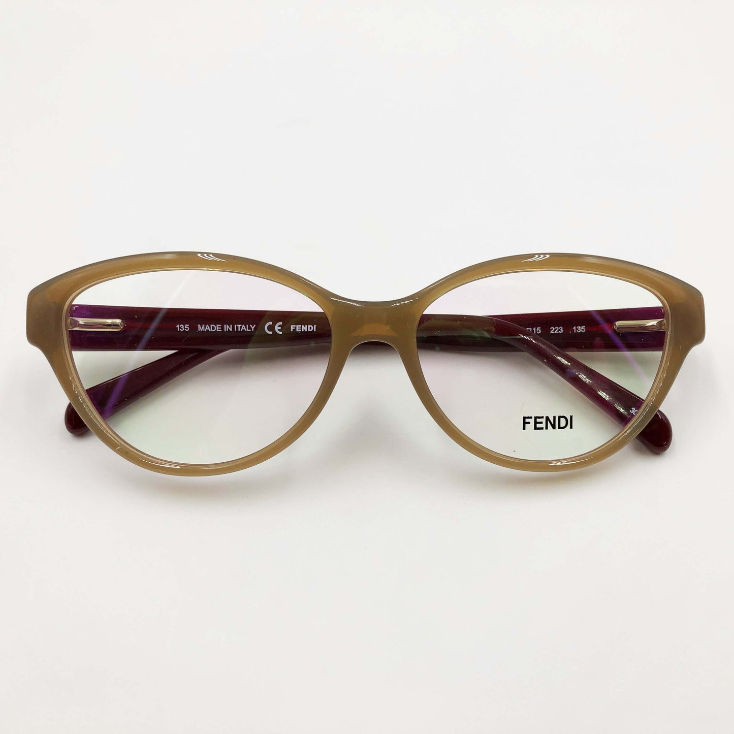 Lunettes de vue: FENDI F1035 Beige