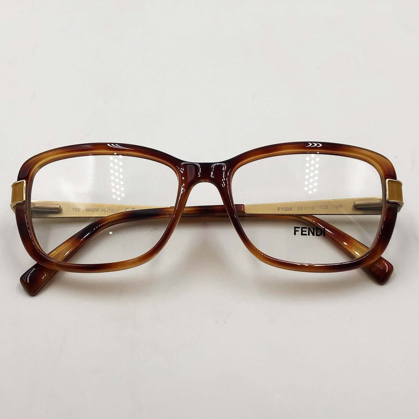 Lunettes de vue: FENDI F1038 Havane