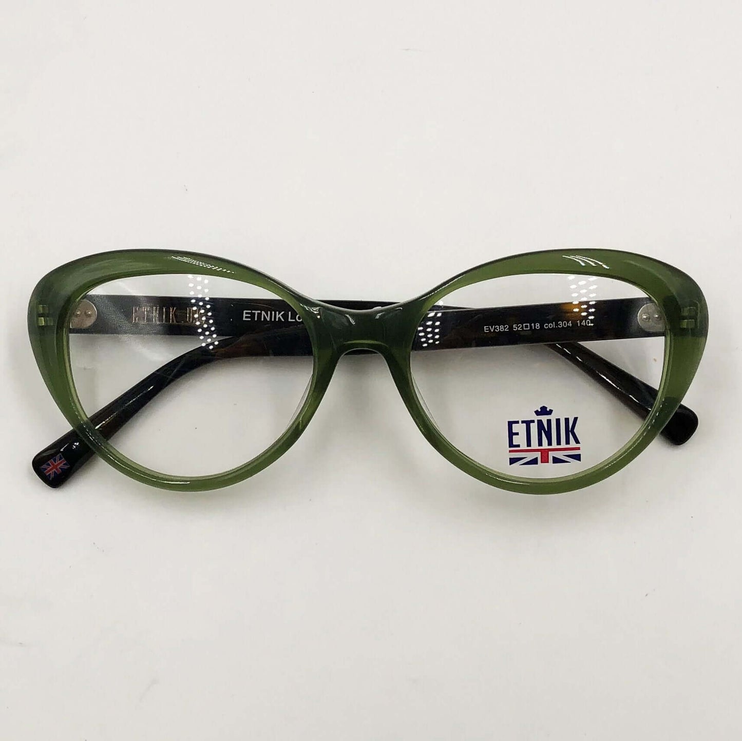 Lunettes de vue: ETNIK Ev382 Vert/Havane