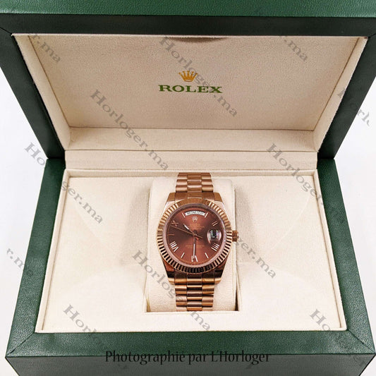 Rolex Day-date Chocolat