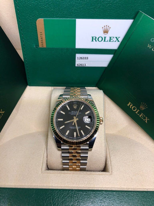 RX Datejust 126333-0014 Fond Noir Jubilée 41 mm
