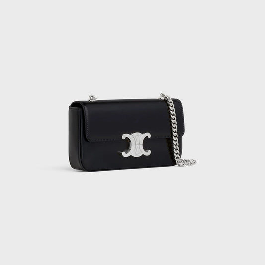 SAC À BANDOULIÈRE CHAÎNE CLAUDE DE VEAU BRILLANT