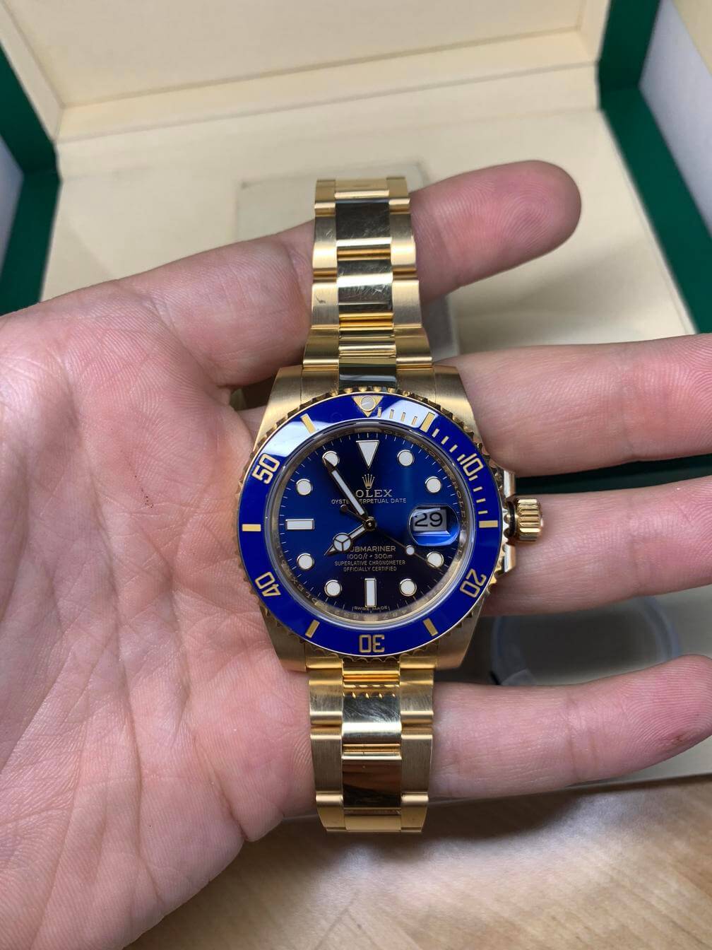 Rolex submariner Yellow and Gold