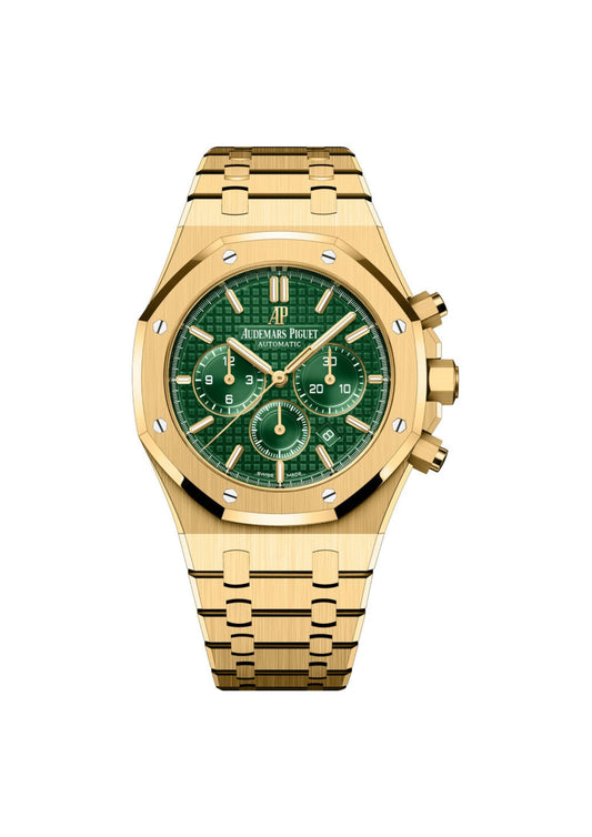 ROYAL OAK CHRONOGRAPHE-JAUNE/VERT