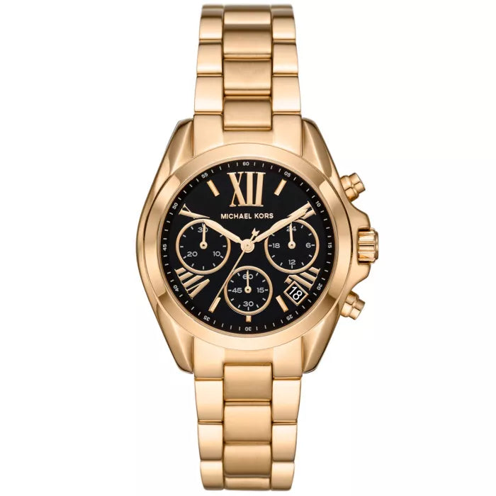 Montre chronographe MK Bradshaw en acier inoxydable doré MK6959