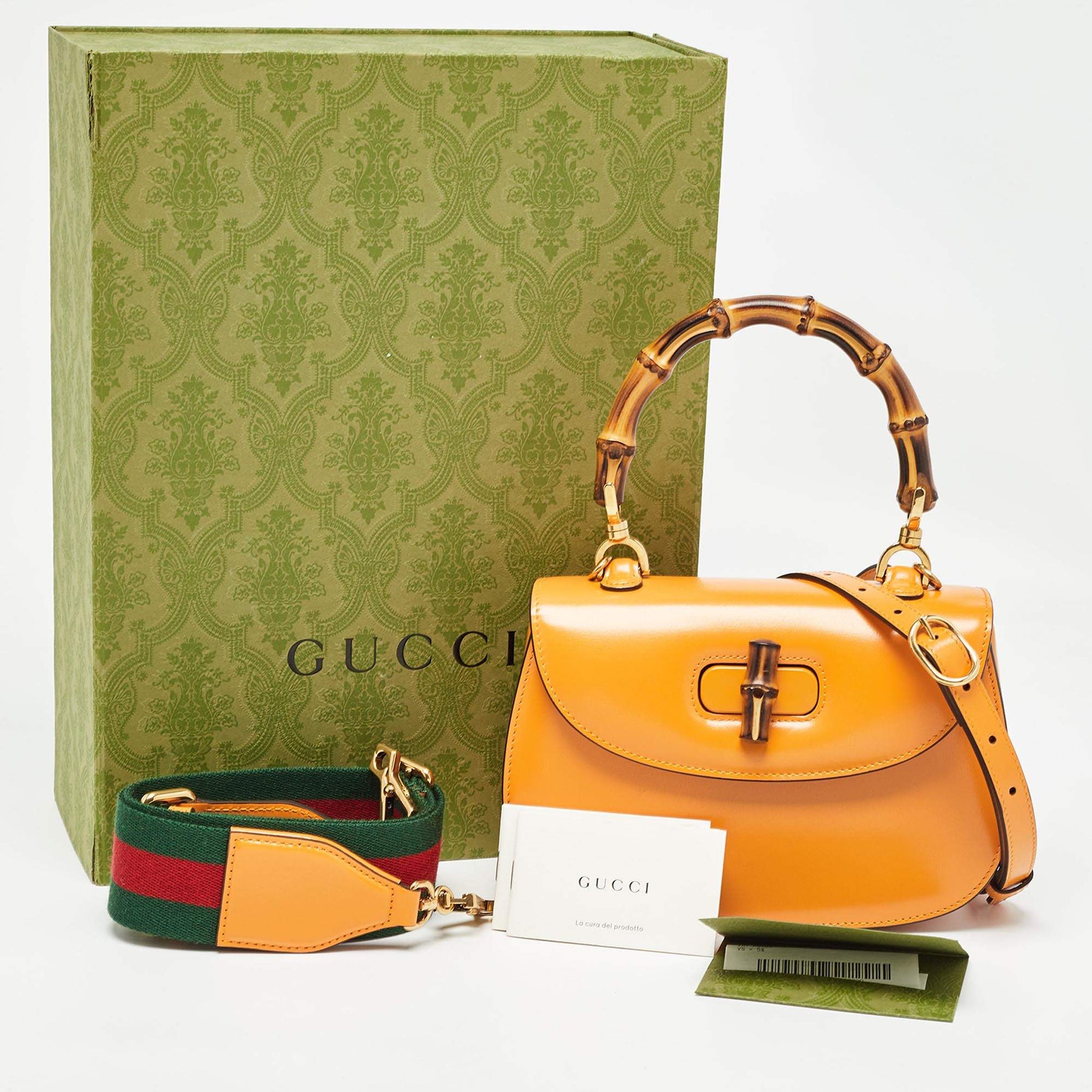 SAC À MAIN GUCCI BAMBOO 1947 TAILLE MOYENNE