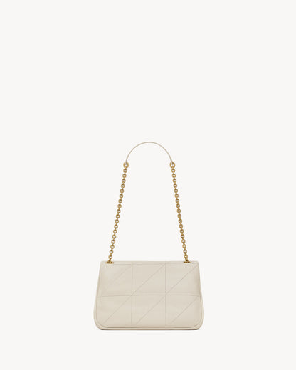 Sac Ysl JAMIE 4.3 SMALL EN D’AGNEAU Blanc