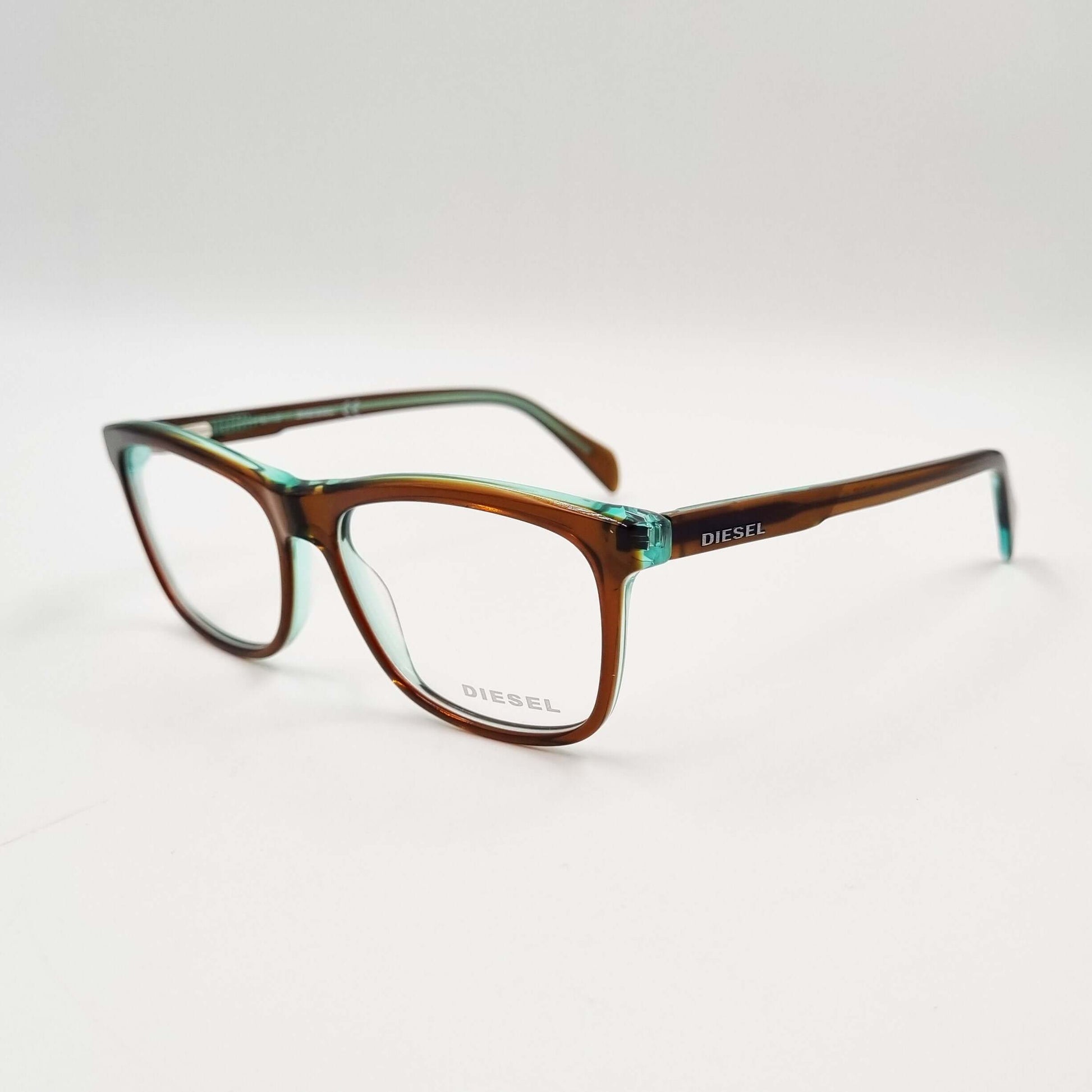 Lunettes de vue:Diesel-DL5183 Marron.Vert Transparent