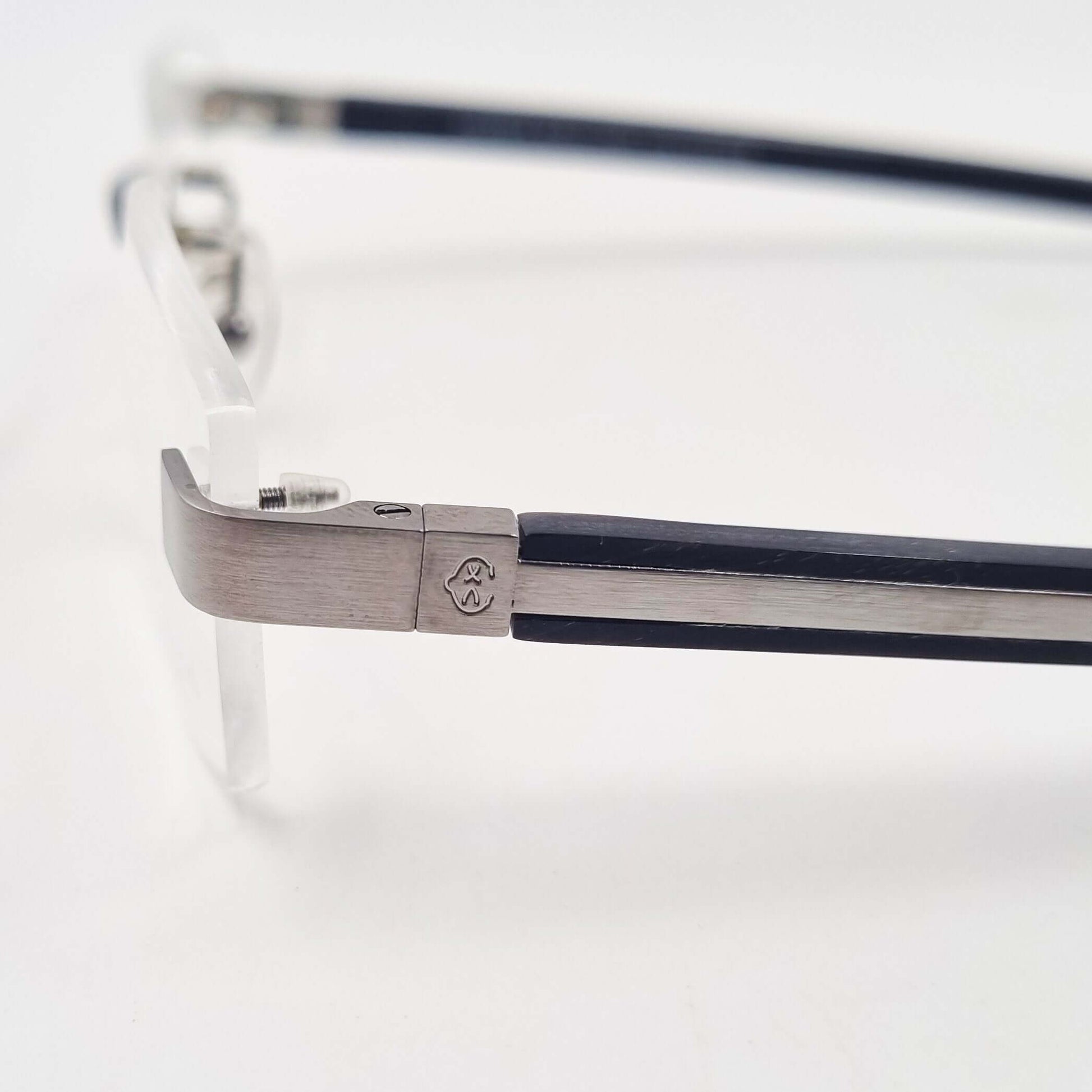 Lunettes de vue: CHARRIOL PC7338A Percé Silver/Noir
