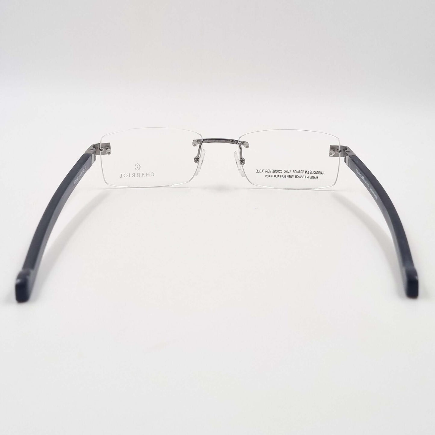 Lunettes de vue: CHARRIOL PC7338A Percé Silver/Noir