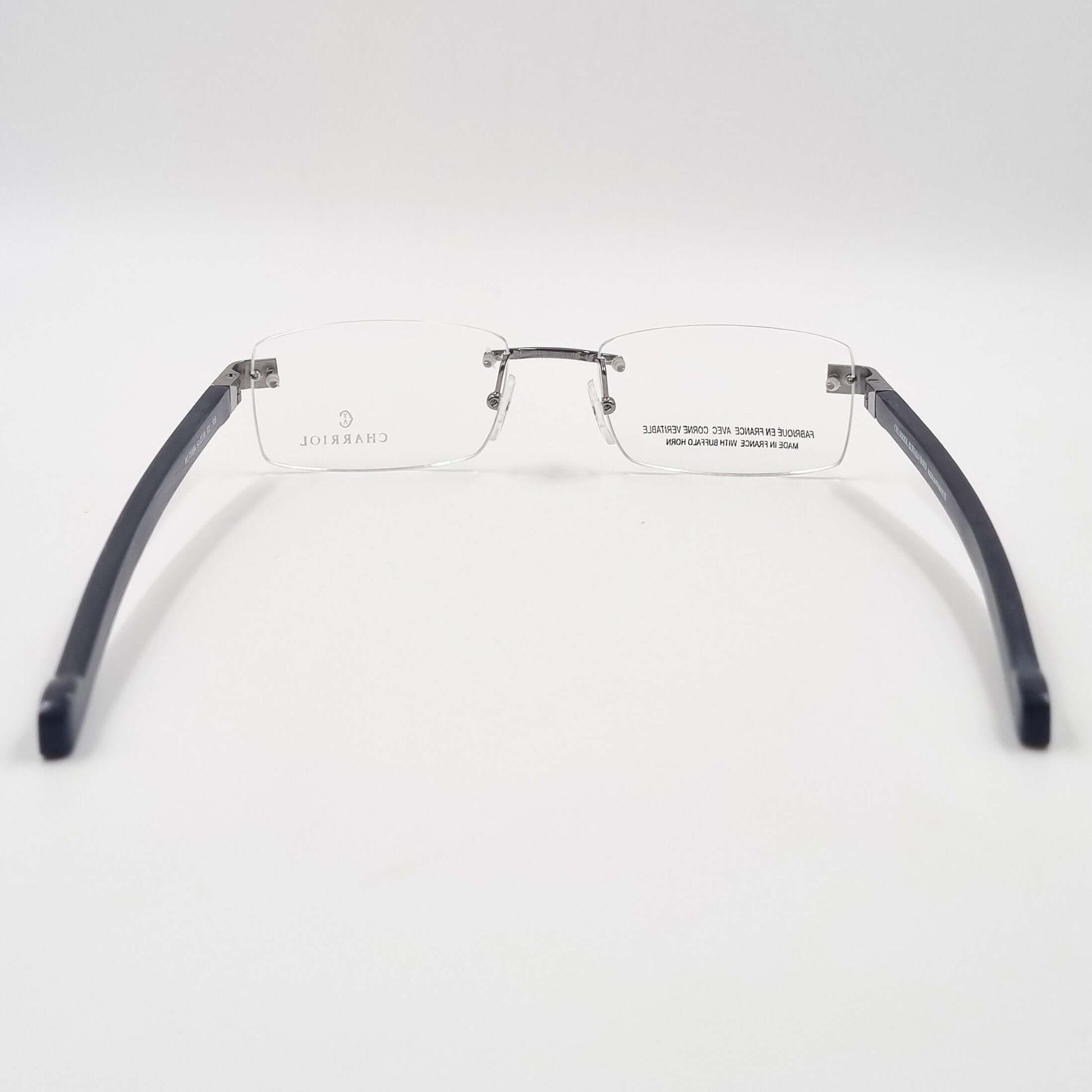 Lunettes de vue: CHARRIOL PC7338A Percé Silver/Noir