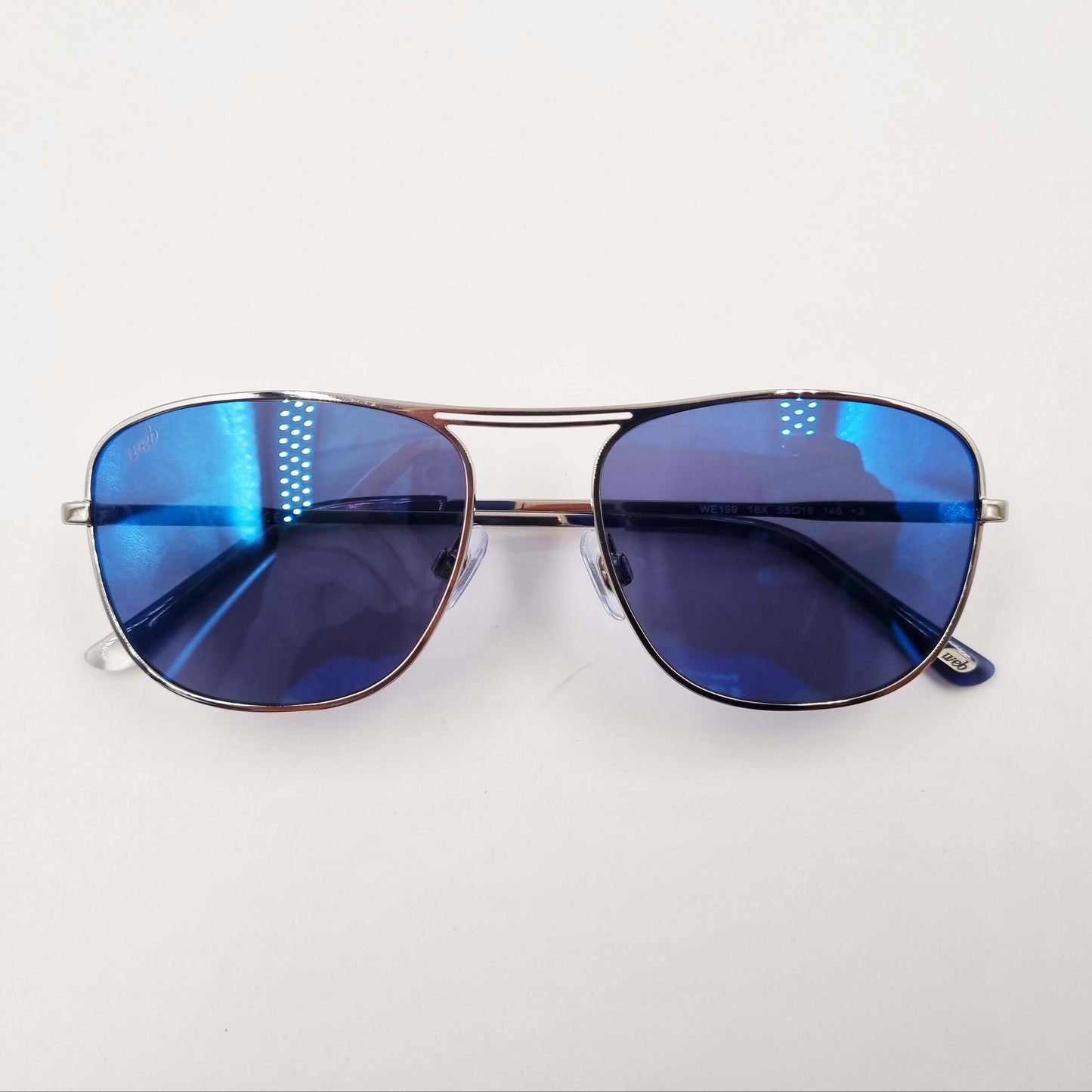 Lunettes de soleil: Web WE199 Bleu/Silver