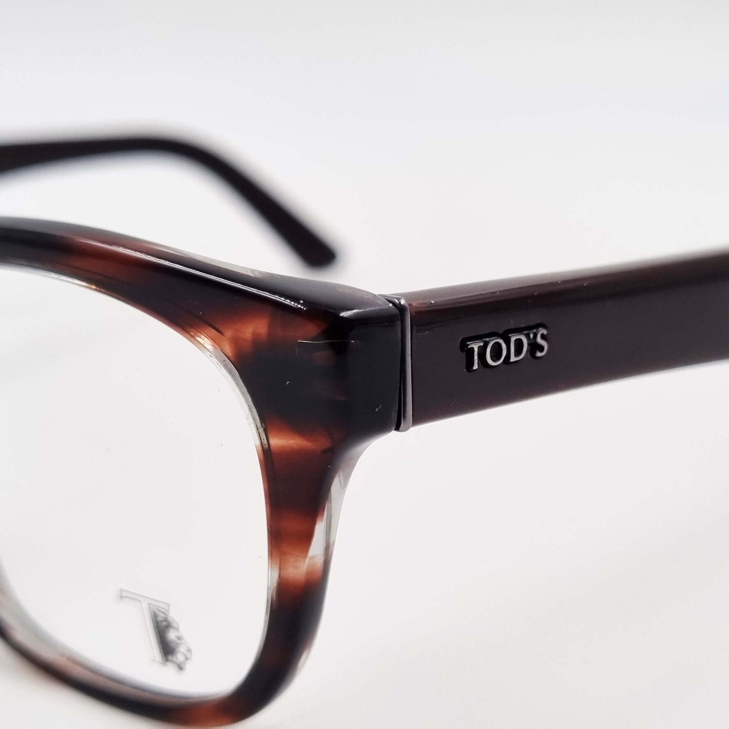 Lunettes de vue: TOD'S TO 5065 Marron griffé