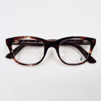 Lunettes de vue: TOD'S TO 5065 Marron griffé