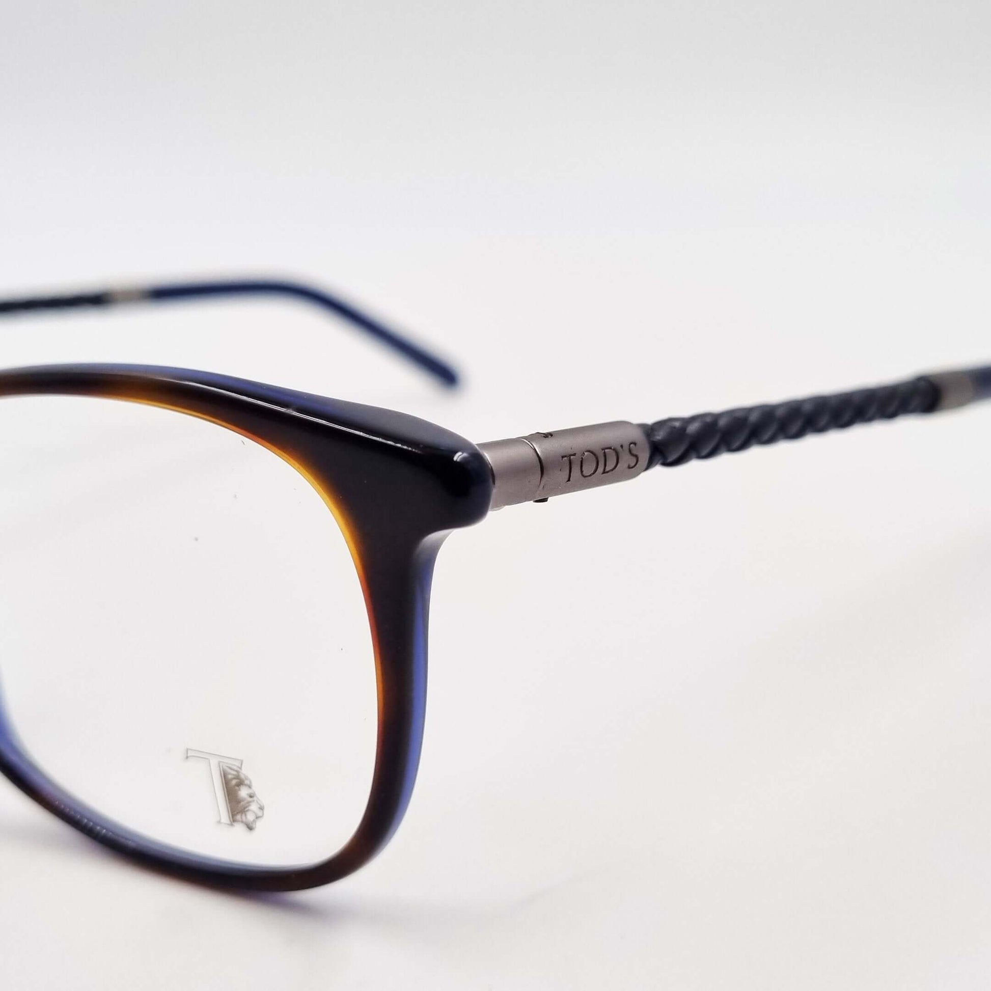 Lunettes de vue: TOD'S TO 5064 Havane/Bleu