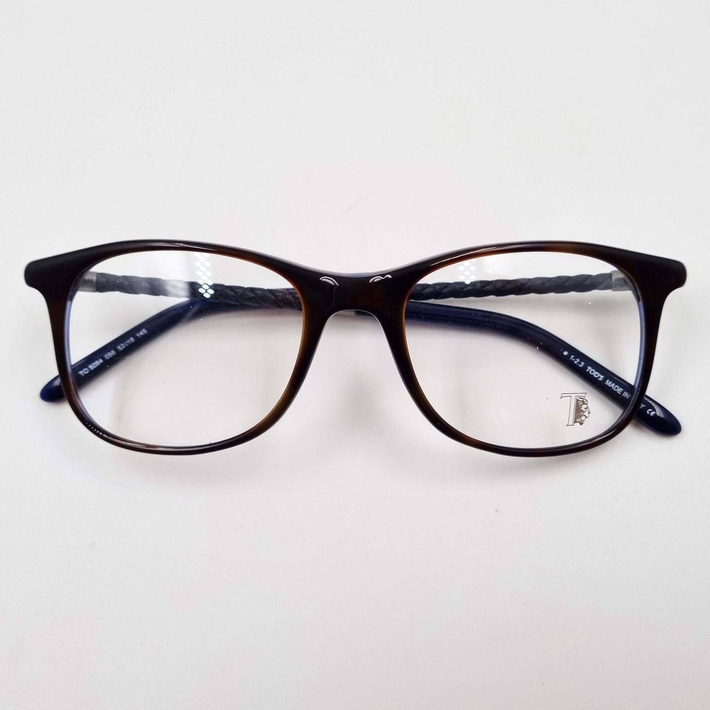 Lunettes de vue: TOD'S TO 5064 Havane/Bleu