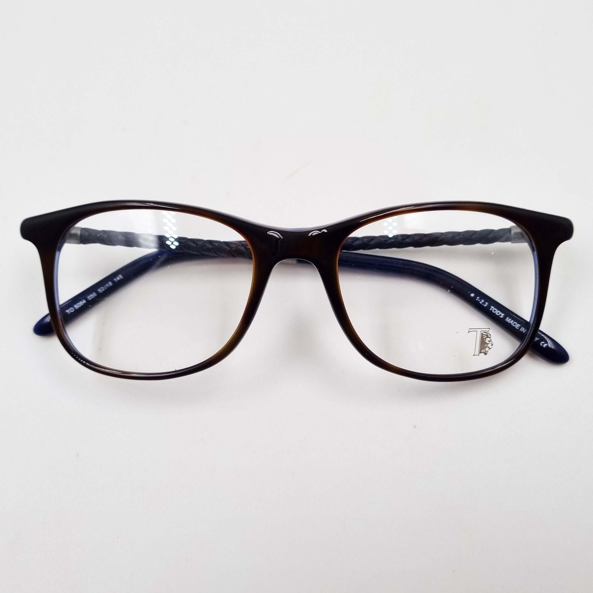 Lunettes de vue: TOD'S TO 5064 Havane/Bleu