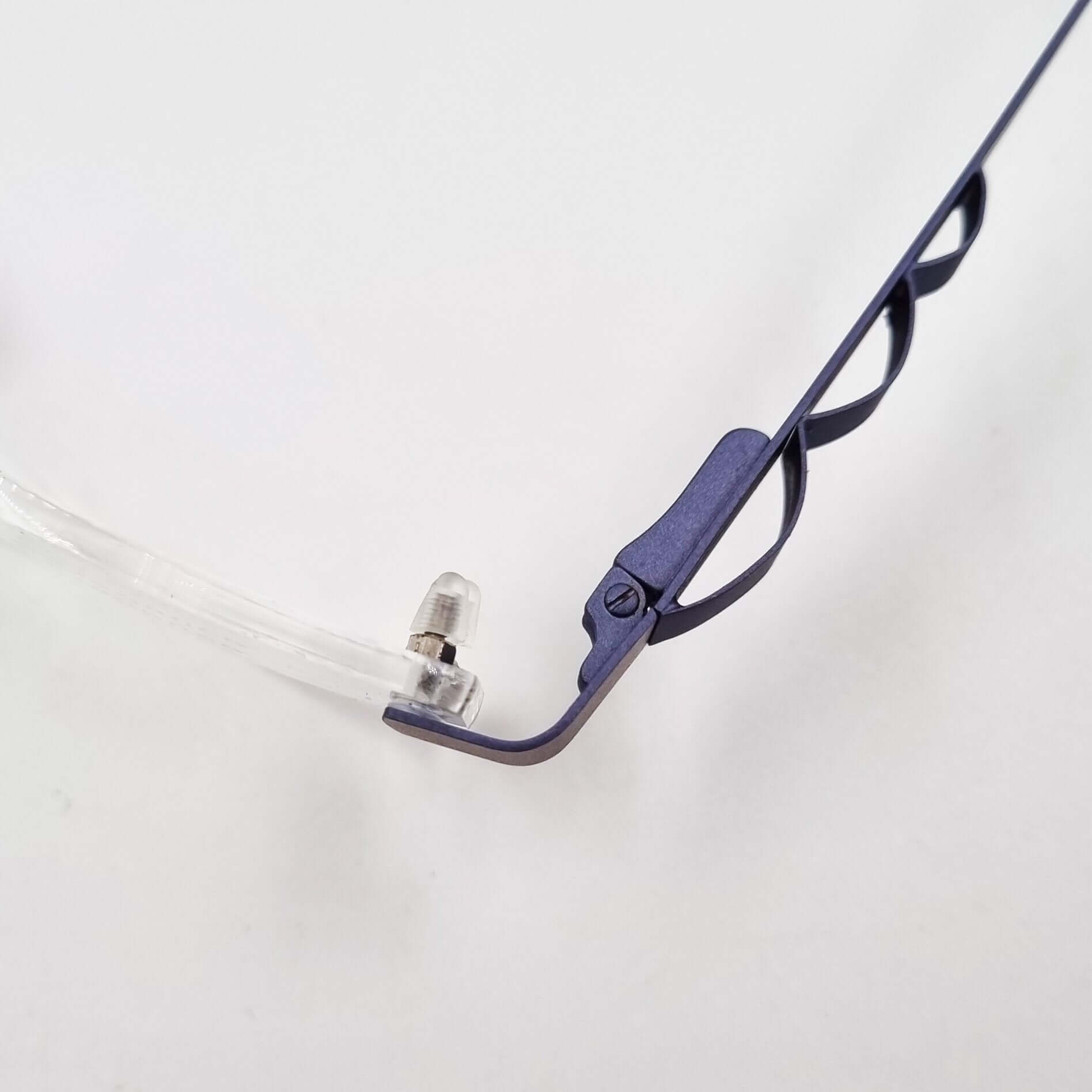 Lunettes de vue: Elegance EL29 Percé Bordeau/Bleu