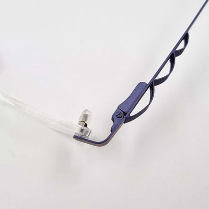 Lunettes de vue: Elegance EL29 Percé Bordeau/Bleu