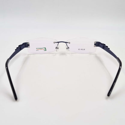 Lunettes de vue: Elegance EL29 Percé Bordeau/Bleu