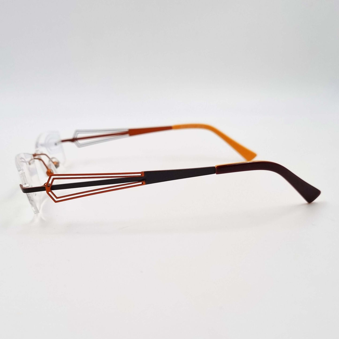 Lunettes de vue: Elegance EL31 Percé Bronze/Orange