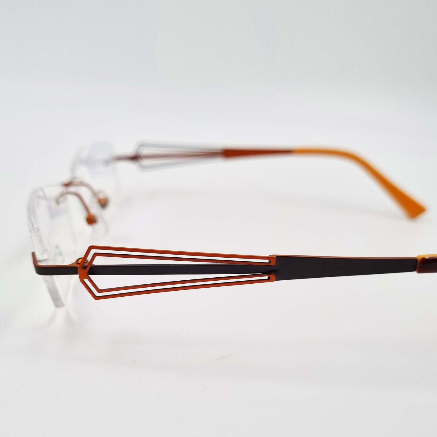 Lunettes de vue: Elegance EL31 Percé Bronze/Orange