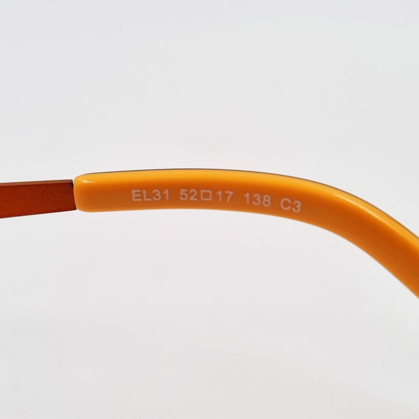 Lunettes de vue: Elegance EL31 Percé Bronze/Orange