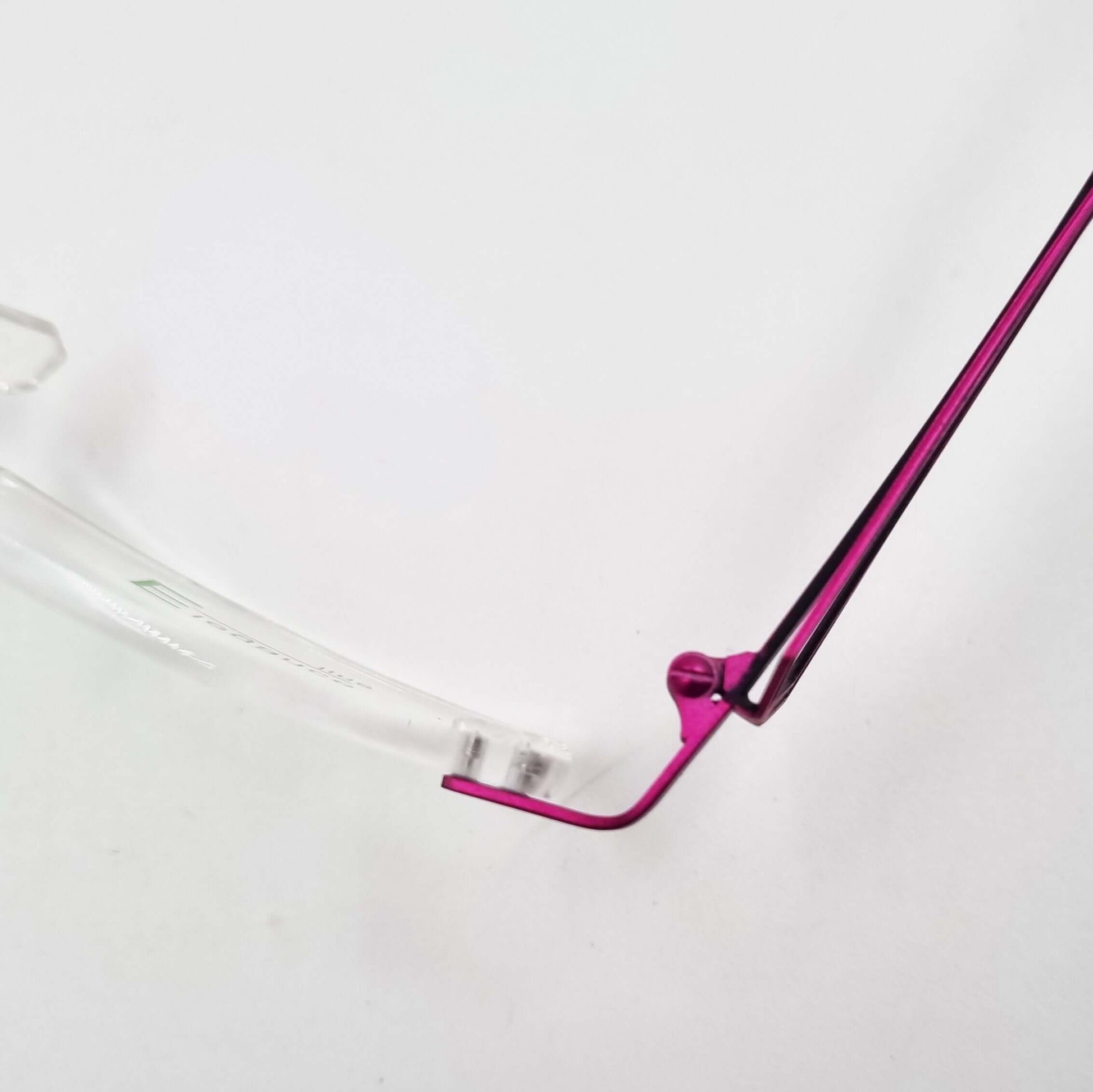 Lunettes de vue: Elegance EL31 Percé Noir/Rose