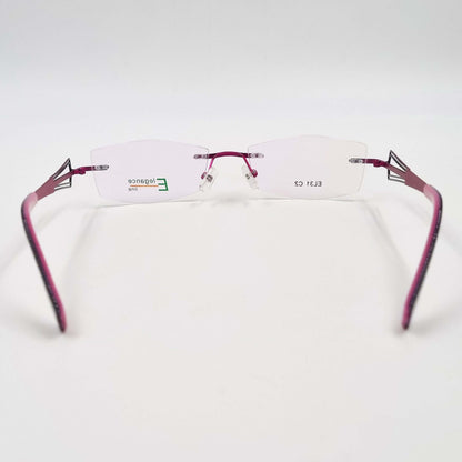 Lunettes de vue: Elegance EL31 Percé Noir/Rose