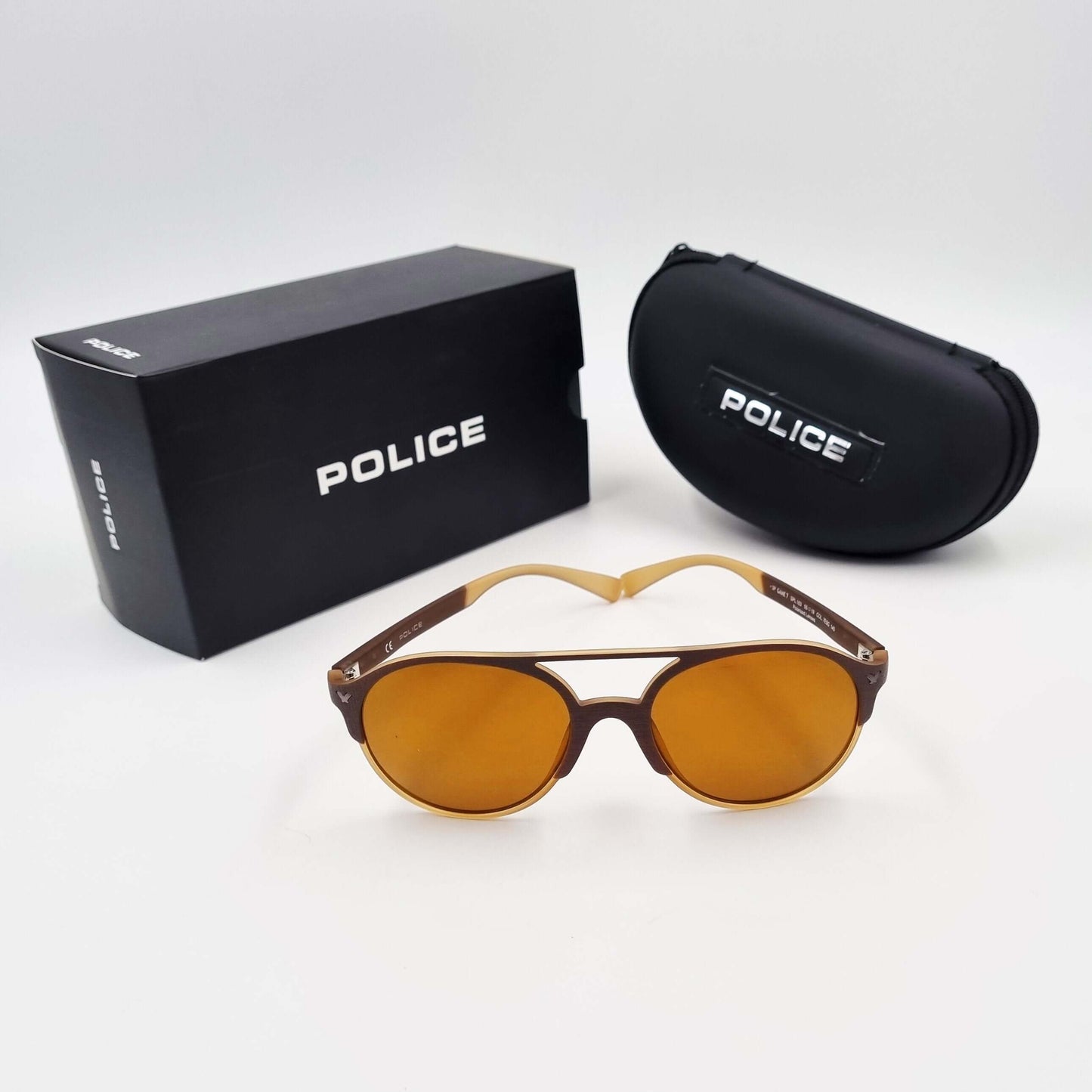 Lunettes de soleil: POLICE SPL163 Miroir marron/ gris