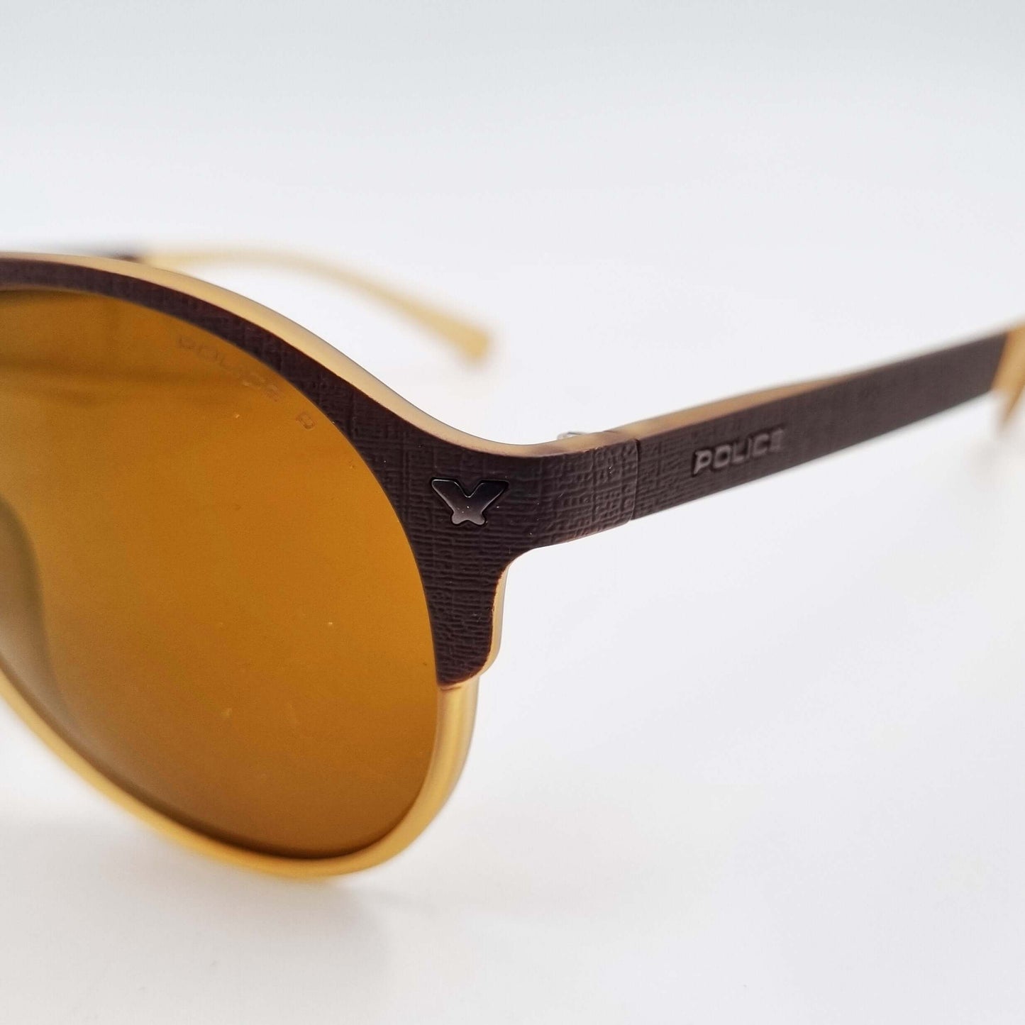 Lunettes de soleil: POLICE SPL163 Miroir marron/ gris