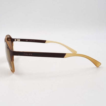 Lunettes de soleil: POLICE SPL163 Miroir marron/ gris