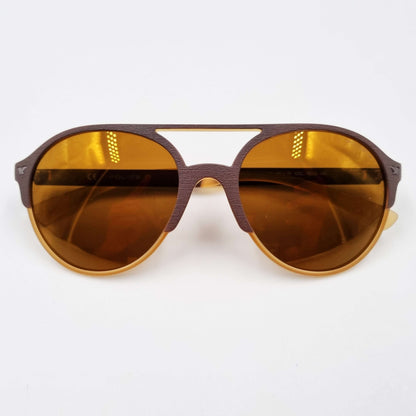 Lunettes de soleil: POLICE SPL163 Miroir marron/ gris