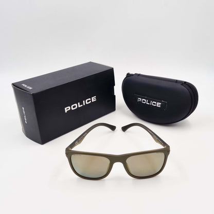 Lunettes de soleil: POLICE SPL357 Miroir/vert