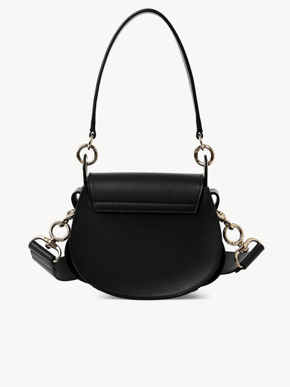PETIT SAC TESS EN CUIR LISSE ET CUIR VELOURS