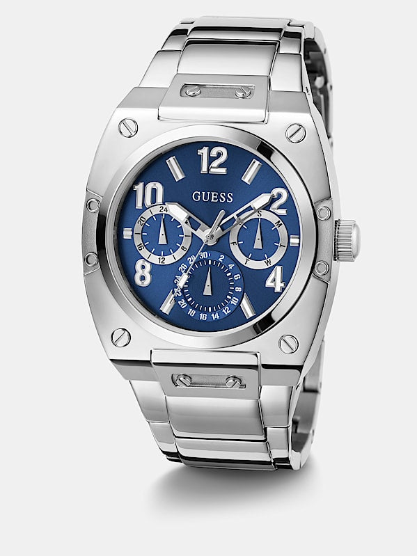 Montre multifonction en acier inoxydable