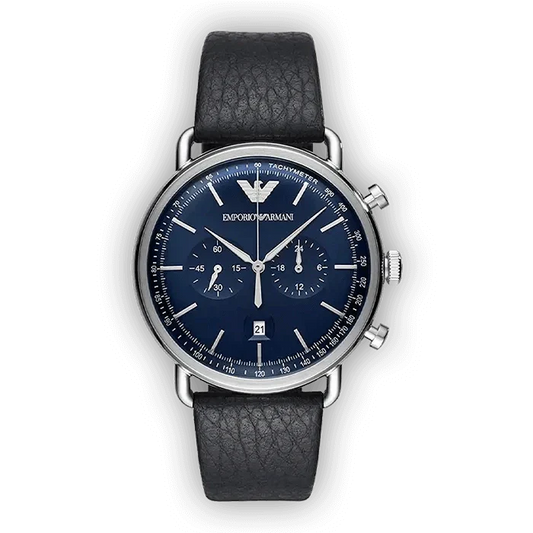 Montre Chronographe EA Homme AR-LR-11105 Bleu