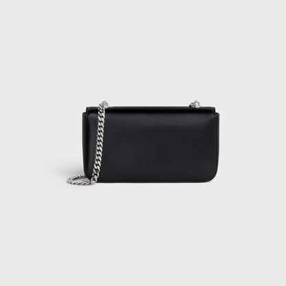 SAC À BANDOULIÈRE CHAÎNE CLAUDE DE VEAU BRILLANT