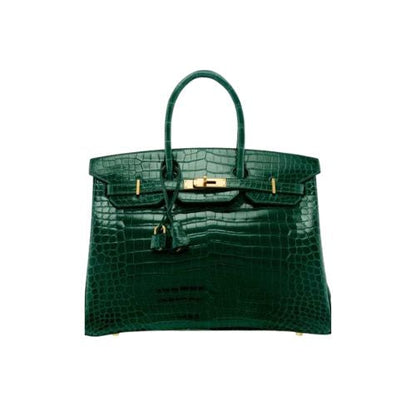 BIRKIN 35 HERMES CROCO VERT