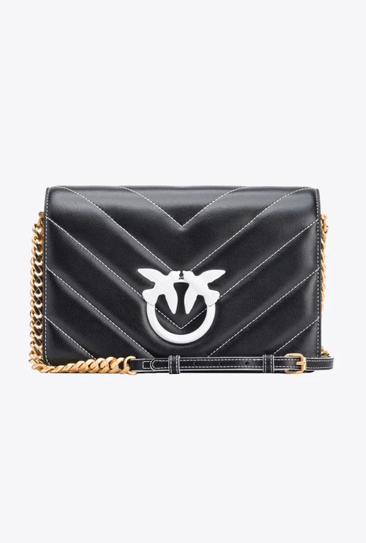 Sac à bandoulière Love Bag en cuir à logo