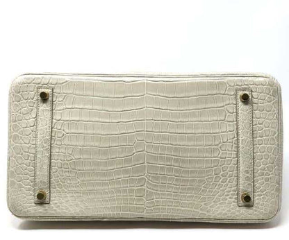 BIRKIN 35 HERMES CROCO BEIGE